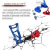 RCMYou Upgrades Part for 1/10 Slash 2WD,Alloy Front Rear Suspension Arm,Caster Block,Steering Blocks,Rear Stub Axle Carriers Upgrades Hops Up Set for Slash 2WD,Navy Blue view 4