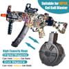 KUBLAI Nylon Original Magzine and Drum-fed for MP5K Gel Ball Blaster Toy Replacement for Adults, Can Hold 1200pcs Gel Bullets view 2