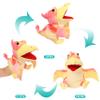 Cuteoy Plush Pterosaurus Hand Puppet Stuffed Animal Toy Open Movable Mouth Creative Role Play Storytelling Dinosaur Plushies Gifts for Kids Toddlers Birthday Christmas view 4