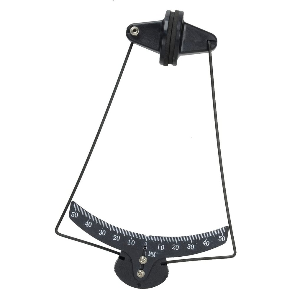 ciciTree 0-50mm Radio Control Fixed Wing Plane Inclinometer Aileron Angle Meter RC Airplane Tool