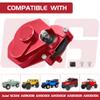 OGRC Aluminum Assembled Transmission Case Complete Gearbox Upgrade Parts for Axial SCX24 RC Crawler Car (Red) view 2