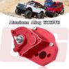 OGRC Aluminum Assembled Transmission Case Complete Gearbox Upgrade Parts for Axial SCX24 RC Crawler Car (Red) view 4
