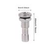 Mxfans 4X Outlet Nozzle Water Valve M6 Silver for RC Boat DIY Connecting view 4