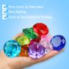 NLR [20pcs 1.58in] Big Size Kids Diamond Toy, Acrylic Gem Set, Pirate Treasure Hunt Toy | Easter Egg Filler | Diving Gems | Swimming Pool Party Favors, Gift for Birthday/Christmas/Easter Prizes view 4