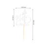 Arthsdite Mis Quince Cake Topper, Mis Quince Aos Decorations, 15th Birthday Decorations with Butterfly, Feliz 15 Anos, Cheers to 15 Years Birthday Party Supply - Silver Glitter view 2