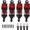 Aluminum RC Shocks Absorbers for Tamiya TT01 Mf 01x 1/10 RC Car Upgrade Parts 4 pcs/set(Red) view 1