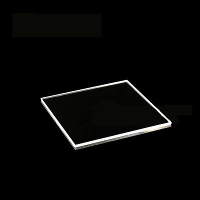 YONGERN Far Ultraviolet Quartz Glass Square Piece Spot JGS1 Optical Glass High Temperature Resistant Corrosion Resistant (Size : 10x10x0.5)