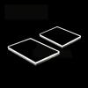 YONGERN Far Ultraviolet Quartz Glass Square Piece Spot JGS1 Optical Glass High Temperature Resistant Corrosion Resistant (Size : 10x10x0.5) view 2