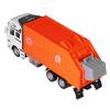 Alomejor 1:48 Pull Back Garbage Truck Toy Alloy Plastic Delivery Vehicles Toys Decoration for Boys(Orange) view 3