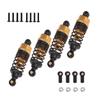 Aluminum Oil Filled RC Shock Absorber 55mm for Tamiya Tt-01 Mf-01x 1/10 RC Car Upgrade Part 4 pcs/set(Yellow) view 3