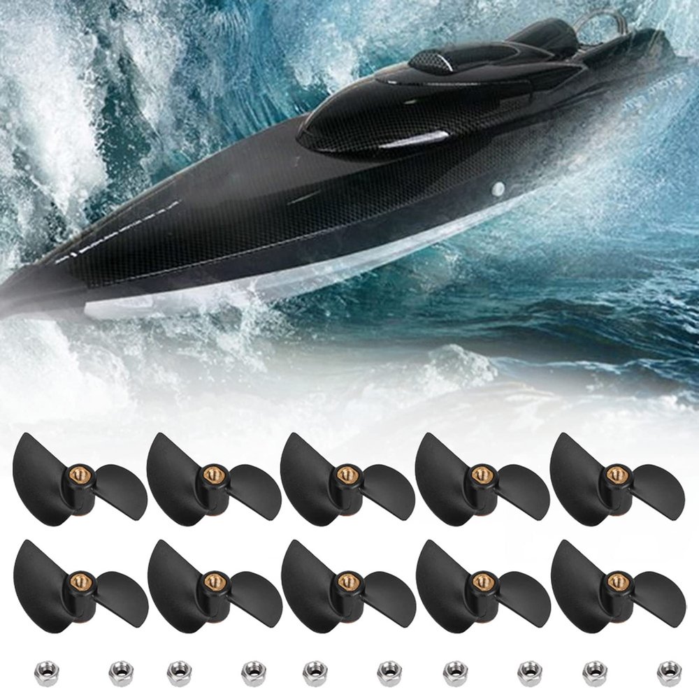 10pcs Brushless Remote Control Boat Tail Propeller Spare Part Kit For FT009 RC Boat , Remote Boat Propeller , Remote Boat Propeller , 10pcs Brushless Remote ContRemote Boat Propeller Model Propeller