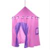 HearthSong 6-Foot Lighted Hideaway Canopy and Backyard Play Space Pink view 1