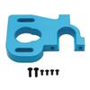 Aluminum Motor Mount Seat Holder for RC Hobby 1/14 Wltoys 144001 Buggy Upgrades Parts (Blue) view 3