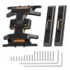 Acekeeps RC Crawler Skid Plate and Chassis Weight Bar Upgrade for 1/24 Axial SCX24 Gladiator Bronco Deadbolt C10 Wrangler B-17 (Black w/Gold) view 1