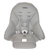 Peg Perego Siesta/Prima Pappa Zero 3 high Chair Replacement Upholstery with seat Belt, Ice (Grey) view 1