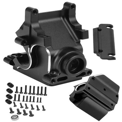 RCMYou Gearbox Case Upgrades Part for 1/8 1/7 6S BLX Typhon Kraton Outcast Mojave Notorious Infraction Felony Talion Limitless 6S BLX,Aolly Center Sway Bar Mount Gearbox Bulkhead Cover,Black