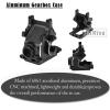 RCMYou Gearbox Case Upgrades Part for 1/8 1/7 6S BLX Typhon Kraton Outcast Mojave Notorious Infraction Felony Talion Limitless 6S BLX,Aolly Center Sway Bar Mount Gearbox Bulkhead Cover,Black view 3