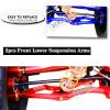 RCMYou Upgrades Suspension Arms for 1/8 Kraton 6S BLX,Outcast 6S BLX,Talion 6S BLX,Notorious 6S BLX,Aluminum Front Rear A Arms & Lower Upper Swing A-Arm Set Hops up w/Pivot Balls,6pcs,Navy Blue view 4