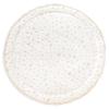 MakeMake Organics Organic Play Mat GOTS Certified Organic Cotton Nursery Floor Rug Washable Reversible Non Toxic Activity Mat Tummy Time Crawling Pad Thick Quilted (Round 48", Bloom + Solid Oat) view 1