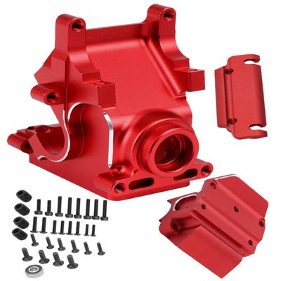 RCMYou Gearbox Case Upgrades Part for 1/8 1/7 6S BLX Typhon Kraton Outcast Mojave Notorious Infraction Felony Talion Limitless 6S BLX,Aolly Center Sway Bar Mount Gearbox Bulkhead Cover,Red