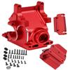 RCMYou Gearbox Case Upgrades Part for 1/8 1/7 6S BLX Typhon Kraton Outcast Mojave Notorious Infraction Felony Talion Limitless 6S BLX,Aolly Center Sway Bar Mount Gearbox Bulkhead Cover,Red view 1