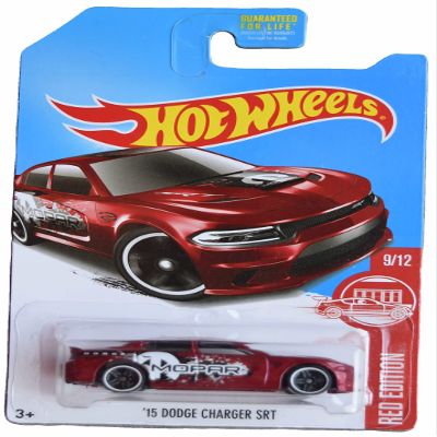 Hot Wheels '15 Dodge Charger SRT, Red Edition 9/12