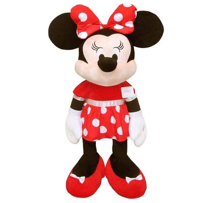 Disney 40" Jumbo Plush Minnie Mouse in Red Dress