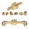Greendhat Heavy Duty Brass Counter Weight Set Portal Drive Axle Housing Bumper Mount for 1/10 RC Crawler Traxxas TRX4 TRX6 Upgrade Parts ( Color : St-25 ) view 1
