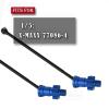 RC Drive Shaft Upgrades for 1/5 X MAXX 77086-4,RCMYou CVD Driveshaft & Stub Axle Hop Ups Part,2pcs Steel Alloy Front Rear Transmission Driveshaft 160MM,Replace #7750X #7768,Navy Blue view 2