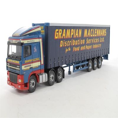 Corgi for DAF XF Curtainside GRAMPIAN MACLENNANS Distribution Services Ltd Limited Edition 1/50 DIECAST Truck Pre-Built Model