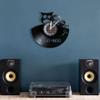 Timethink 12'' Hoo Hoo Baby Owl Vinyl Record Wall Clock for Kid Room Nursery, Modern Decorative Animal Wall Decor Silent Quartz Non-Ticking Wall Clock Watch Battery Operated for Owl Lovers Gift view 4