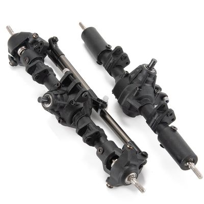 Greendhat SCX10 Front&Rear Differential Axle with Lock for 1/10 RC Crawler Axial SCX10 II 90027 90028 90046 90047 Complete Axle ( Color : Front and Rear )