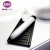 Playtray with Joybuff Silicone Scrubber Bundle (Black) | 4-in-1 Hygiene Tool Keeps Germs Off Furniture and Products | Portable Wash Dry Rack | Reusable Saves Wipe Waste view 4