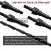 RCMYou Shock Standoff Upgrades Part for 1/8 1/7 6S BLX 4WD Typhon Kraton Outcast Mojave Notorious Infraction Felony Talion Limitless 6S BLX,4PCS #45 Steel EXB Shock Standoff,#ARA330703,Black view 3