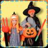 Aoriher Halloween Pumpkin Piata Pull String Pumpkin Piata with Stick and Blindfold Halloween Hanging Decoration Mexican Game Fall Party Supplies view 4