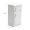 Wooden Dollhouse Furniture Refrigerator Miniature Playhouse Decoration Living Dining Room- 1/12 Scale view 2