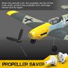 3 Sets Rc Plane 3-Blade Propeller with Propeller Savers and one Adapters for VOLANTEXRC 761-11 761-12 761-13 P40 BF109 Airplane view 4