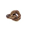 Mbii Fidget Ball (Solid Color): Quiet Mobius ADHD Anxiety Stim Stress Relief Toy Tool for Home Travel Office or Desk (Medium, Half, Caramel) view 1