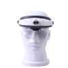 YONGERN Head-Mounted Repair Magnifying Glasses HD Lens with 2LED Lights Reading Precise Eyeglasses Jewelry Loupe Appraisal Watch Tool (Color : 1x1.5X 2x2.5x3.5X, Size : 108X40MM) view 4