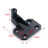 1/24th RC Car Spare Tire Rack Aluminum Rear Wheel Mount Holder for AXIAL SCX24 AXI00002 JLU CRC RC Crawler Car view 2
