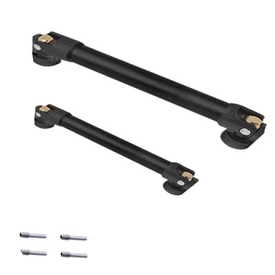 RC Crawler Drive Shaft 94M 116MM Upgrades for 1/10 SCX10 D90 Gen7/Pro RC 4WD GEN8 SCX10-II,RCMYou 2pcs Universal Driveshaft,Full Steel Axles Part Hop-Ups,Black (94-125MM & 116-170MM)