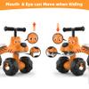 Wdmiya Baby Balance Bike for 1 Year Old Boys Girls, Riding Toys for Toddlers, No Pedal Bicycle, 12-36 Months Kids First Bike, Best Gift for Birthday, Christmas, Halloween (Tiger) view 3