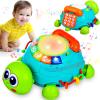 Baby Toys 6 to 12 Months Crawling Turtle Musical Infant Toy for 12 Months Old Light Up Tummy Time Toys Early Eduactional Learning Montessori Toy for 8 9 10 Month Baby Boy Girl Toddler view 1