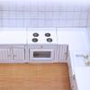 Wooden Dollhouse Miniature Furniture Kitchen Play Cabinet Fridge Set Freely Combined 1/12 Scale view 4