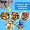 Rock Tumbler Polishing Grits and Ceramic Tumbling Media Kit | Essential for Polishing, 4 Steps Rock Tumbling Refill Media, Polish up to 25 lbs of Rocks, Work with Any Rock Tumblers, For More Tumbles view 2