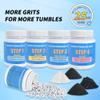Rock Tumbler Polishing Grits and Ceramic Tumbling Media Kit | Essential for Polishing, 4 Steps Rock Tumbling Refill Media, Polish up to 25 lbs of Rocks, Work with Any Rock Tumblers, For More Tumbles view 3