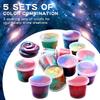 48 Packs Galaxy Slime, Party Favor for Kids Girls & Boys, Adults, Non Sticky, Stress & Anxiety Relief, Wet, Super Soft Sludge Toy,Easter Basket Stuffers view 4