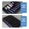 INOOMP Plastic Poker Chip Tray Thick and Holder for Easy Organization of Poker Chips Compact for Gaming Tables and Storage view 2