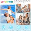 MTLEE 36 Pieces Silicone Charm Bracelet Wristbands Adjustable Cute Kids Bracelets for Boys and Girls Swimming Identify Shoe Charms Birthday Presents, 12 Colors (Stylish Color, 8 Inch) view 3