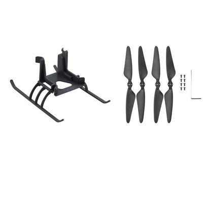 KEYESMINER Drone Accessories for Sjrc F11S/F11S 4K Pro Landing Gear Drone Foldable Heightened Extended Leg Kit Propeller Guard for F11s 4K PRO RC Accessory Replaceable (Color : Set C)